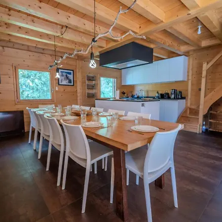 Chalet Vieil Ours Douillet 11pax Familial Vue